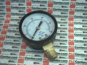 Манометр WEKSLER UA20B4L 0-60 PSI, 2", черный металл, 1/4"