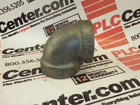 Колено чугунное оцинкованное NCL WARD 90° 1.25"