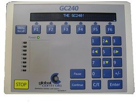 Интерфейс оператора GLOBAL CONTROLS GC240, 5В, 8 светодиодов