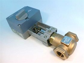 Клапан шаровой двухходовой нормально открытый 1" SIEMENS 271-03167