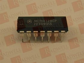 Интегральная микросхема Артикул MC14072BCP от производителя NXP SEMICONDUCTOR
