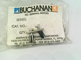 Перемычка клеммная 2-полюсная с шагом 10 мм Buchanan 633402