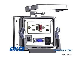 Mencom GF-DDB15-RJ45-R-32