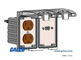 Mencom LP2-DP-USB-10