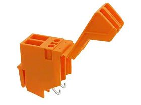 Клеммная колодка Phoenix Contact TRKSD 4-FS-OG, 4 позиции, оранжевая
