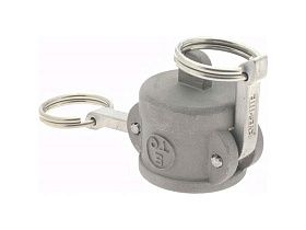 Пылезащитный колпачок 310DCSS из нержавеющей стали с кулачковым механизмом, 1 дюйм