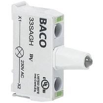 Светодиодный элемент BACO CONTROLS 224252, 24В AC/DC