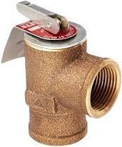 Клапан предохранительный WATTS 335M2-030, 3/4", 30 PSI, бронза