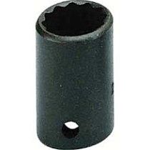 Торцевая головка ARMSTRONG 3/8" 12-гранная 9/16" черная