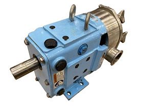 Насос объемный SPX Waukesha 040-U1, Universal 1, нержавеющая сталь 316L