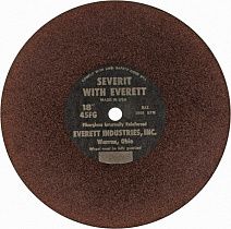 Шлифовальный круг 45FG-18 DRY от EVERETT INDUSTRIES