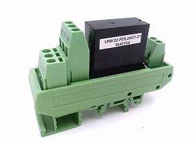 Релейный модуль Phoenix Contact UMK 22-REL 24/21-21, 2PDT, 5А, крепление на DIN-рейку