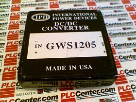 Источник питания / преобразователь напряжения / монтаж на плату Артикул GWS1205 от производителя INTERNATIONAL POWER