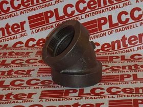 Локоть чугунный оцинкованный 45° 3" WARD