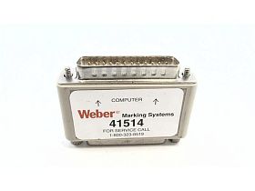 Компьютерный кабельный разъем WEBER MARKING SYSTEMS 41514