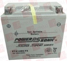 Аккумулятор Артикул PTX14BS-FS от производителя POWER SONIC