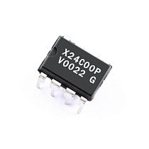 Микросхема XICOR X24C00P CMOS EEPROM 128 бит, 8 пин