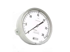 Манометр WEKSLER INSTRUMENTS SA28-3PDP-RWBX, 0-30 PSIG, заднее крепление