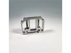 Торцевой зажим E/AL-NS 35 PHOENIX CONTACT, 10 мм, 2 винта