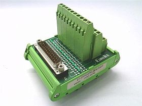 Клеммный модуль SUB-D 25-полюсный, штекерный EUROTEK ET-MP/D25SUB/M/SMD