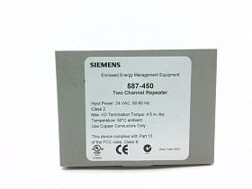 Ретранслятор SIEMENS 587-450 двухканальный, 120 В, 50/60 Гц