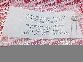 Термистор  / ограничитель тока Артикул RL3006-50-100-25-PTO от производителя KEYSTONE CARBON