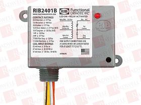 Реле / розетка Артикул RIB2401B от производителя FUNCTIONAL DEVICES