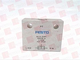 Пневматический фитинг и аксессуары Артикул OS-1/4-B от производителя FESTO
