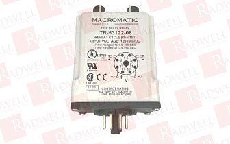 Замедляющие реле Артикул TR-53122-08 от производителя MACROMATIC