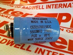 Конденсатор Артикул CGS552U015R2C от производителя CORNELL DUBILIER