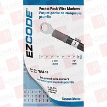 Маркер  проводов / терминалов Артикул WM-5 от производителя ABB THOMAS & BETTS
