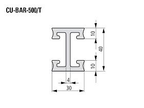 Cutler Hammer, Div of Eaton CU-BAR-500/T