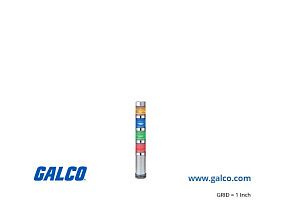 Patlite MES-402P-YBGR+FB123