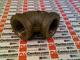 Фитинг чугунный Ward D.B300L угловой 90° 1/2" NPT черный