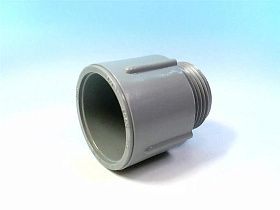 Клеммный адаптер ПВХ E943E, 3/4"х1.470", серый