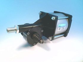 Пневматический поворотный привод WAM CP.101, 2-8 бар, -20°C/+80°C