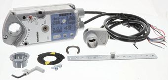 Электропривод заслонки Siemens GMA166.1U
