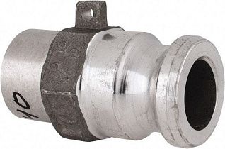 Адаптер EVER-TITE 310ABWAL40 алюминиевый кулачковый 1" NPT, 250 PSI