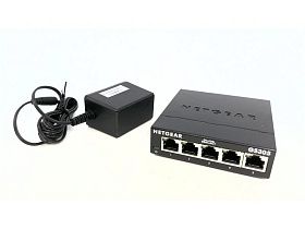 Коммутатор NETGEAR GS305-300PAS 5 портов Gigabit Ethernet