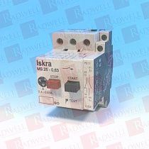 Автоматический выключатель для монтажа на дин-рейку Артикул MS25-0.63 от производителя ISKRA