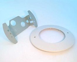 Комплект скрытого монтажа Illustra 600/610 для уличной купольной камеры, белый