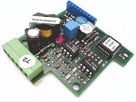 Плата энкодера двухканальная 12В AH387775U012 Eurotherm Drives