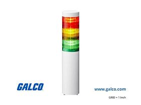 Patlite LR6-3M2WJNW-RYG