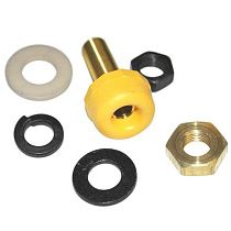 Разъем гидравлический Jack Plug с желтой изоляцией Miller Electric 057608 для Dialarc 250/250P AC/DC