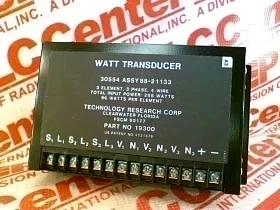 Преобразователь напряжения / тока Артикул 19300 от производителя TECHNOLOGY RESEARCH CORP