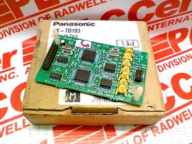 Телекоммуникационная плата Артикул KX-TD193 от производителя MATSUSHITA ELECTRIC