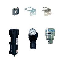 Комплект регулируемых воздушных усилителей EXAIR 6240, алюминий, 3/4"