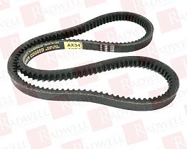 Ремень Артикул AX34 от производителя THERMOID INDUSTRIES