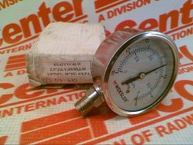 Манометр ASHCROFT BY42YVC4LW, 2.5", диапазон -30"HG/0PSI, жидкостное наполнение, 1/4" подключение