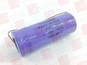 Конденсатор Артикул CA1000U250 от производителя TECHCAP